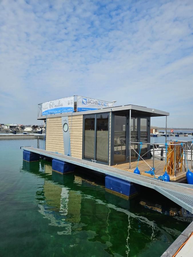 Mobiles Hausboot El'Milia 호텔 Braunsbedra 외부 사진