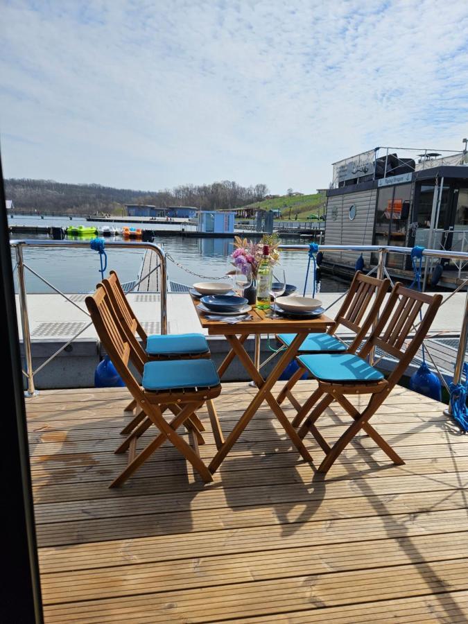 Mobiles Hausboot El'Milia 호텔 Braunsbedra 외부 사진
